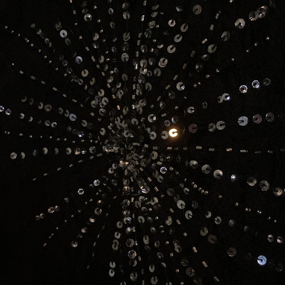 Free People Black Sequin Dress - Picture 4 of 6